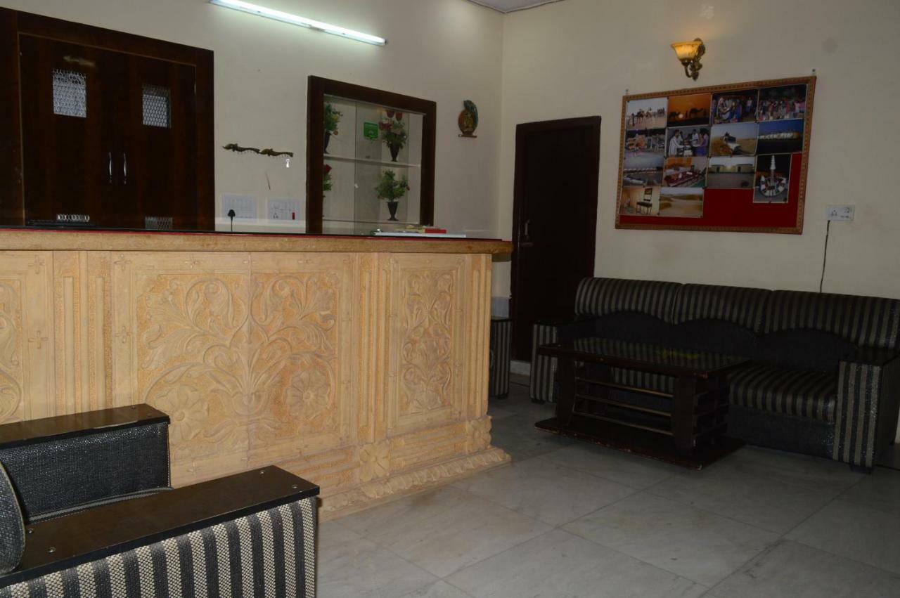 Golden Sandstone Hotel Desert Safari Camp Jaisalmer Bagian luar foto